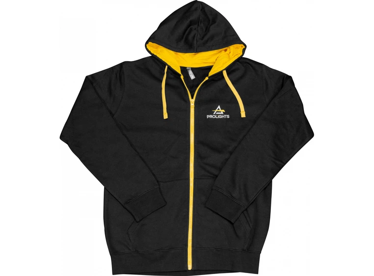 Prolights hoodie Sort. Størrelse 1XL 