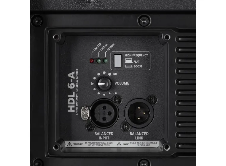 RCF HDL 6-A W Aktiv 2-veis Line Array Modul 2x6,5" + 1" Hvit 