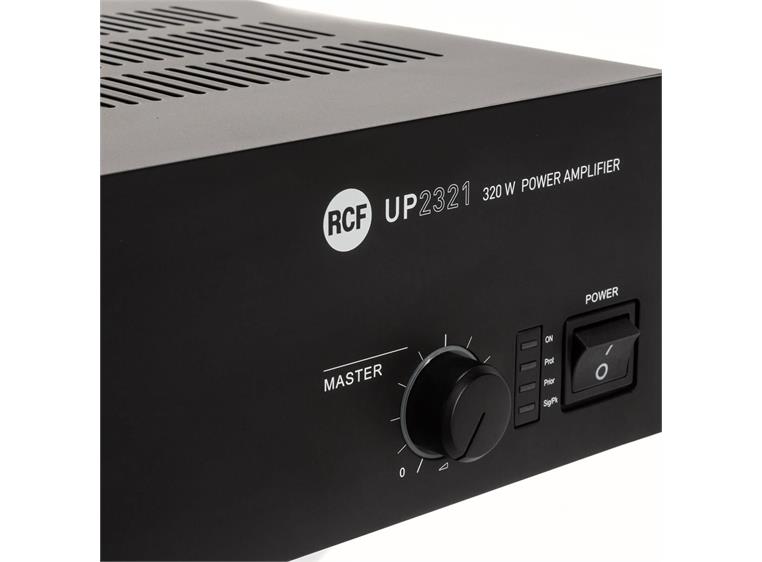 RCF UP 2321 1+1 input Forsterker 320W AC