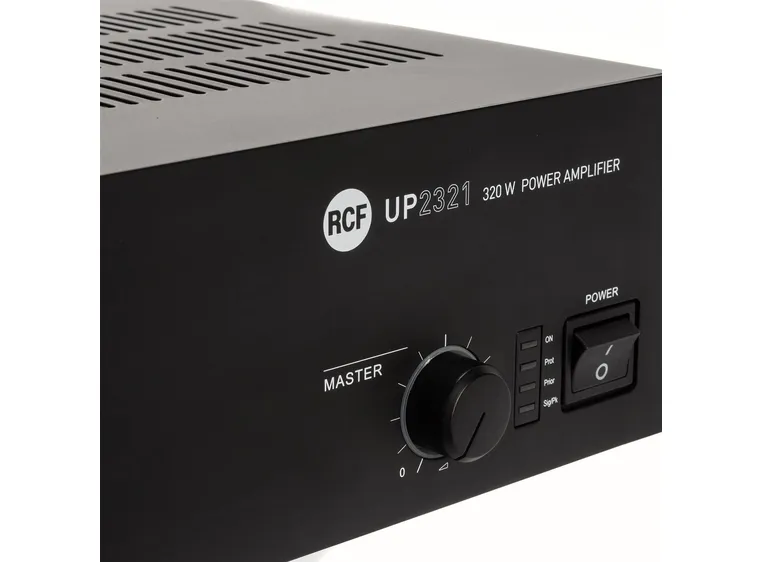 RCF UP 2321 1+1 input Forsterker 320W AC 