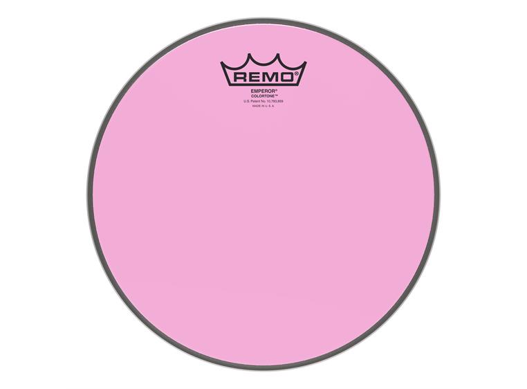 Remo BE-0310-CT-PK Emperor Colortone Pink Drumhead, 10"