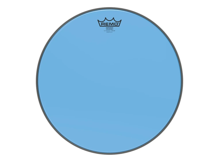Remo BE-0315-CT-BU Emperor Colortone Blue Drumhead, 15" 