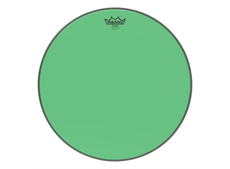 Remo BE-0318-CT-GN Emperor Colortone Green Drumhead, 18"