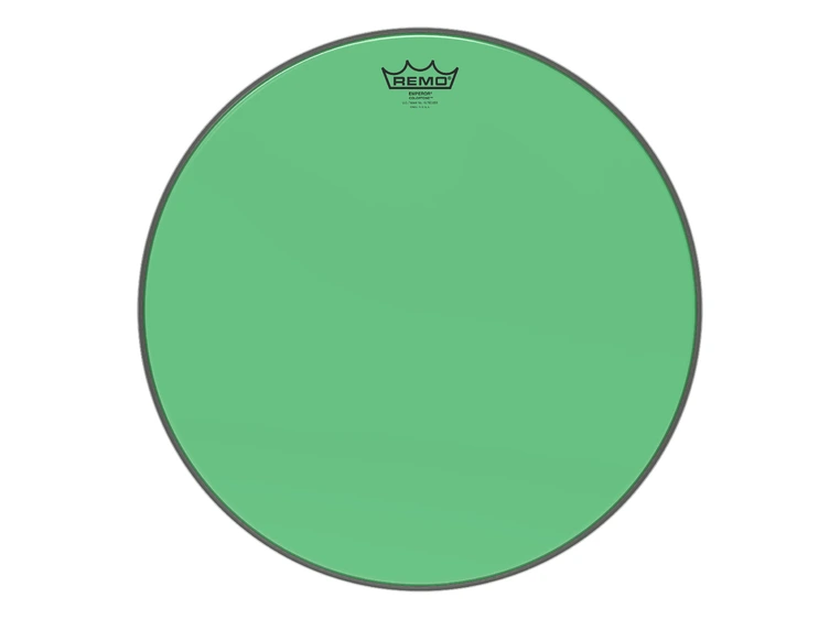Remo BE-0318-CT-GN Emperor Colortone Green Drumhead, 18" 
