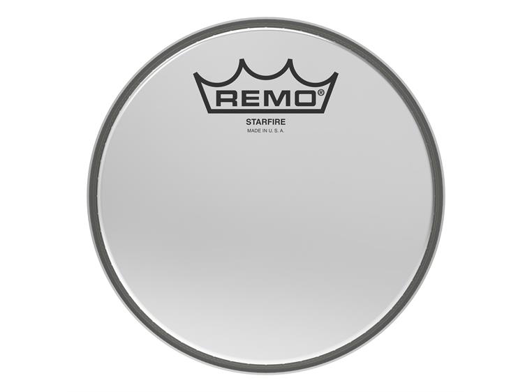 Remo CR-0006-00- Ambassador Starfire Drumhead - Chrome, 6"