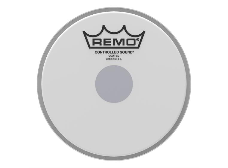 Remo CS-0106-10- Controlled Sound Coated Black Dot Drumhead - Bottom Black Dot 6"