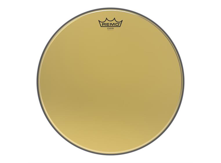 Remo GD-0015-00- Ambassador Starfire Drumhead - Gold, 15"