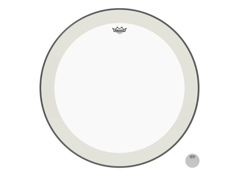 Remo P4-1328-C2- Powerstroke P4 Clear Bass Drumhead, 28" 