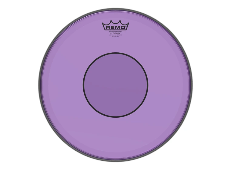 Remo P7-0314-CT-PU Powerstroke 77 Colortone Purple Drumhead, 14" 