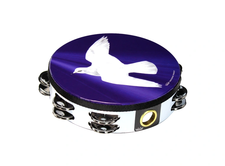 Remo TA-9208-18- Praise Tambourine Religious Dove, 8" 