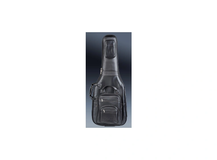 Leather gig bag electric guitar hot sale