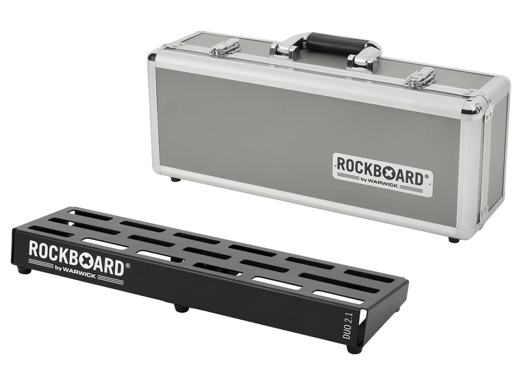 RockBoard DUO 2.1, Pedalboard with Flight Case 