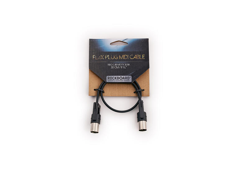 RockBoard FlaX Plug MIDI Cable - 30 cm RBO CAB MD FX 30 BK