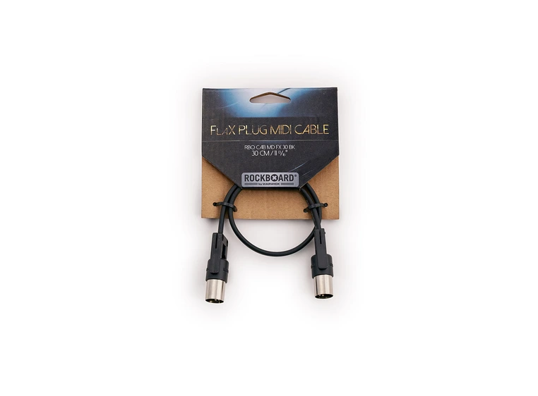 RockBoard FlaX Plug MIDI Cable - 30 cm RBO CAB MD FX 30 BK 