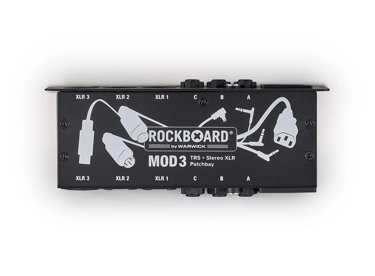 RockBoard MOD 3 V2 - All-in-One TRS & XLR Patchbay 