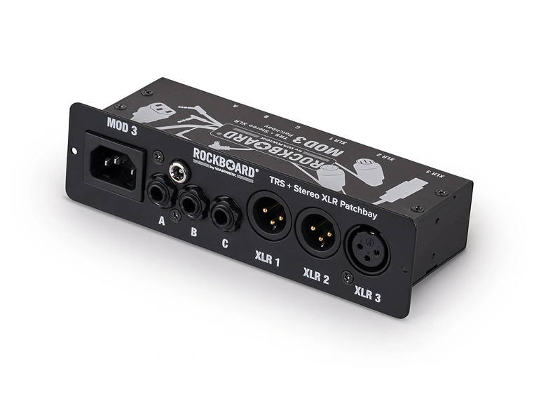 RockBoard MOD 3 V2 - All-in-One TRS & XLR Patchbay 