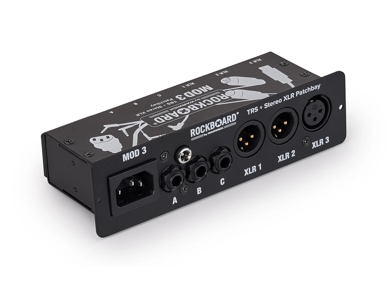 RockBoard MOD 3 V2 - All-in-One TRS & XLR Patchbay 