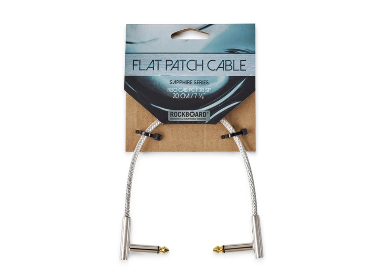 RockBoard Sapphire Series Flat Patch Cable - 20 cm 