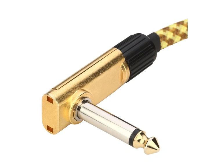 RockBoard Vintage Tweed Series Flat Patch Cable - 5 cm 