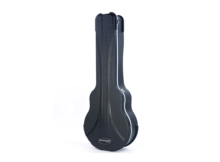 RockCase Acoustic Bass ABS Case Curved - Black, Premium Line 