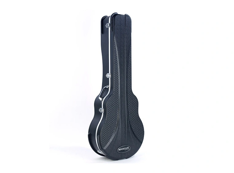 RockCase Acoustic Bass ABS Case Curved - Black, Premium Line 