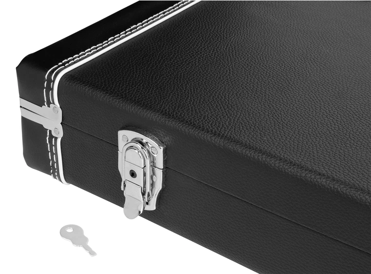 RockCase Bass Guitar Hardshell Case Deluxe Line - Black Tolex 