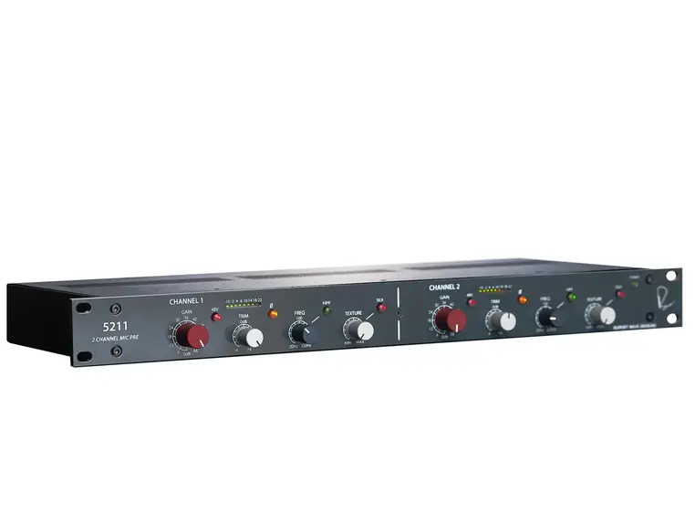 Rupert Neve 5211 2 Channel Mic Pre Dual mikrofonforsterker m/Silk 