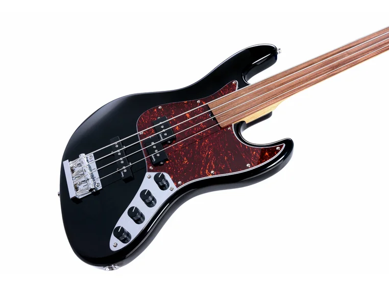 Sadowsky 21 Fret Hybrid PJ Bass 4 BK SHP CHR Act. 2way PJ PU OKU Fretless 