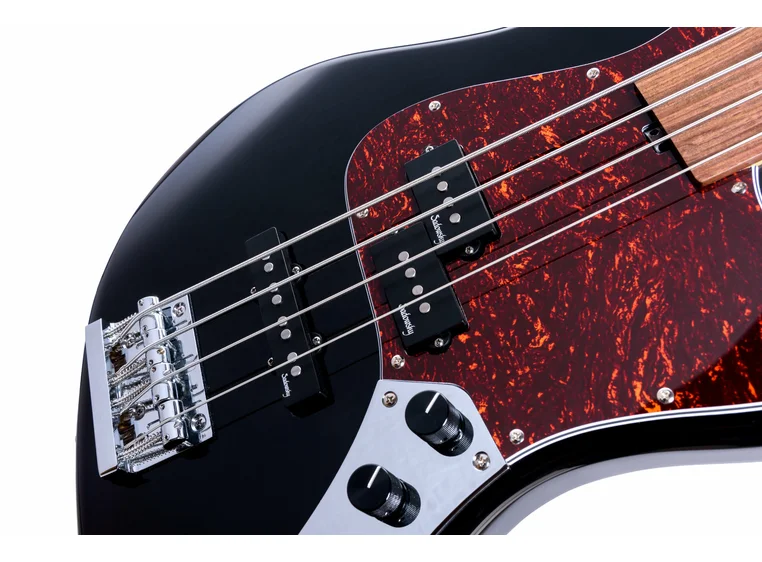 Sadowsky 21 Fret Hybrid PJ Bass 4 BK SHP CHR Act. 2way PJ PU OKU Fretless 