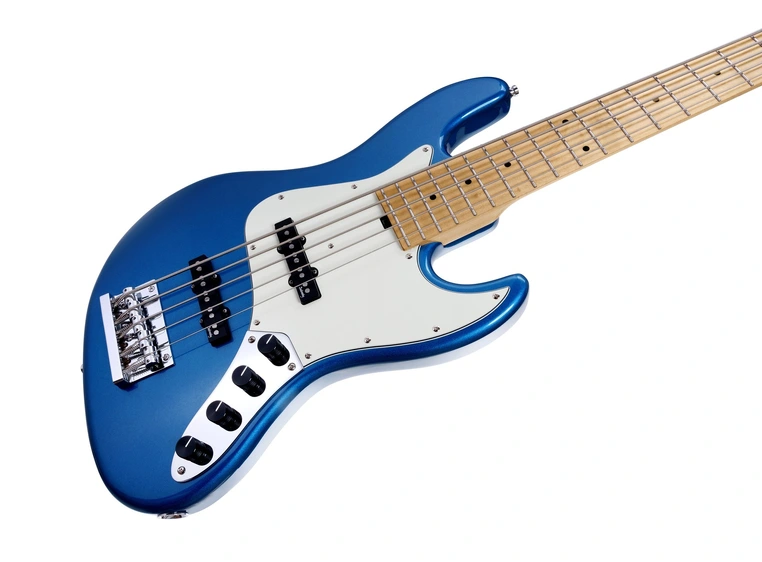 Sadowsky 21 Fret Vintage JJ Bass 5 BL MHP CH Act. 2way JJ PU OKU 