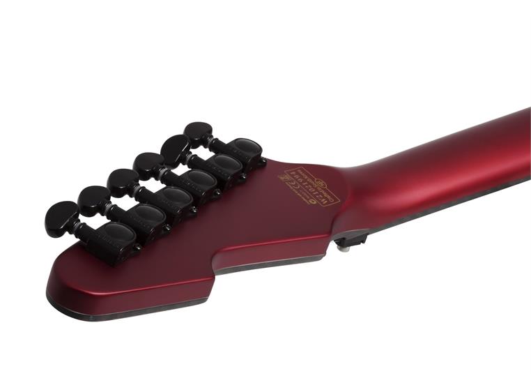 Schecter E-1 FR-S S.CAR Satin Candy Apple Red