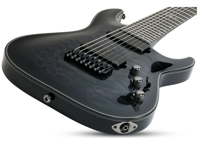 Schecter Hellraiser Hybrid C-8 (TBB) Trans Black Burst 