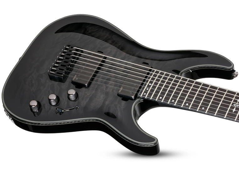 Schecter Hellraiser Hybrid C-8 (TBB) Trans Black Burst 
