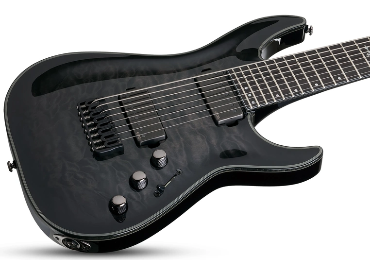 Schecter Hellraiser Hybrid C-8 (TBB) Trans Black Burst 