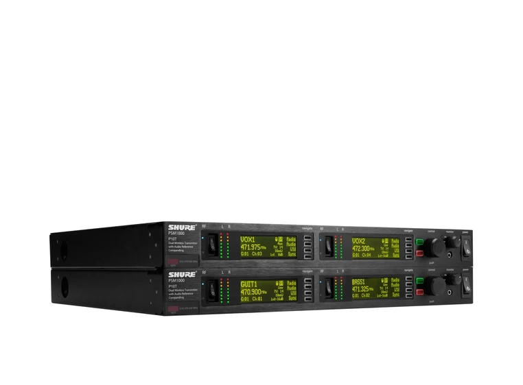 Shure PSM1000 Dual-Channel Transmitter K10E (596-668 MHz) P10TE 