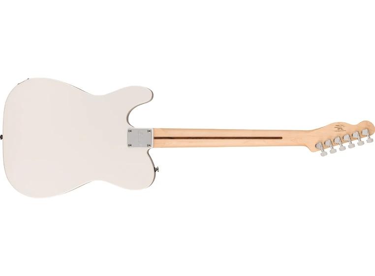 Squier Sonic Esquire H, Maple Black Pickguard, Arctic White 