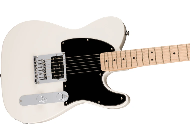 Squier Sonic Esquire H, Maple Black Pickguard, Arctic White 