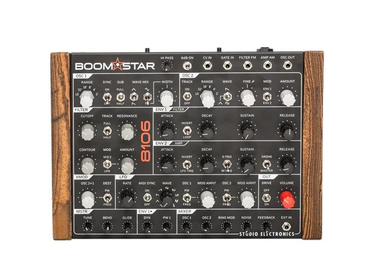 Studio Electronics Boomstar 8106 Synth With Juno/Jup VCF