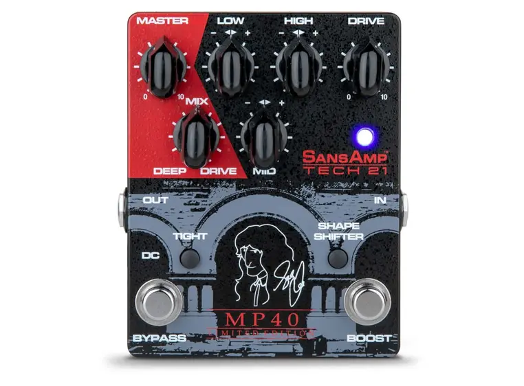 Tech 21 Geddy Lee MP40 Signature SansAmp Limited Edition 
