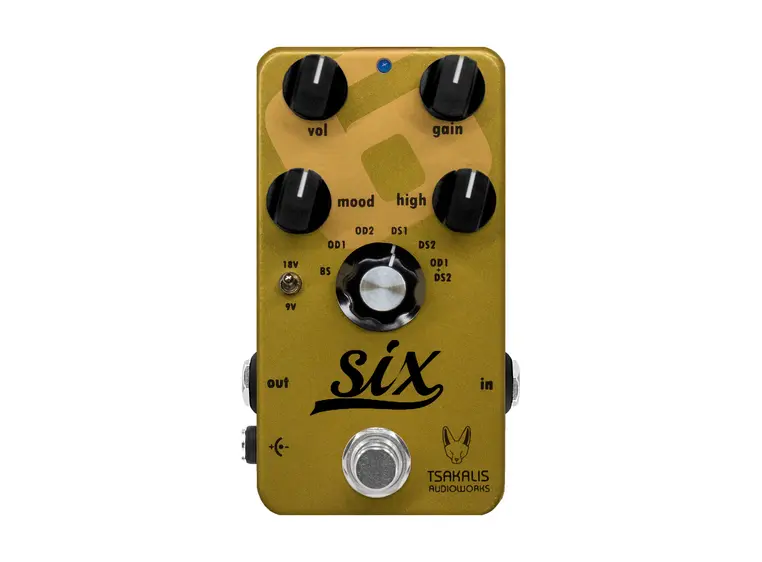 Tsakalis Audioworks Six Booster/Overdrive/Distortion 