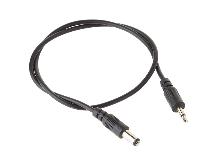 Voodoo Lab 2.1mm straight to 3.5mm straight mini plug 18” 