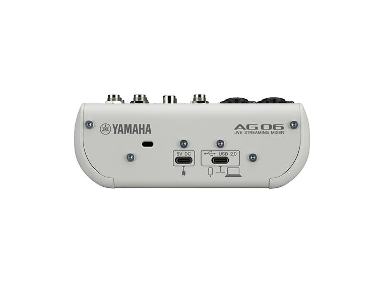 Yamaha AG06 MK2 Hvit Mikser med USB