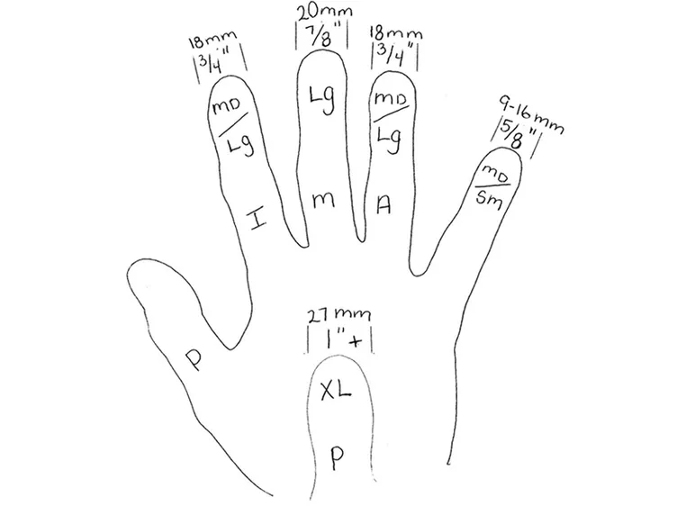 AlaskaPik plastic small fingerplekter (12 stk) 