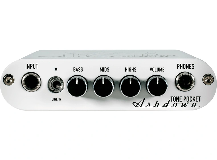 Ashdown Tone Pocket WH White headphone preamp/audio-interface 