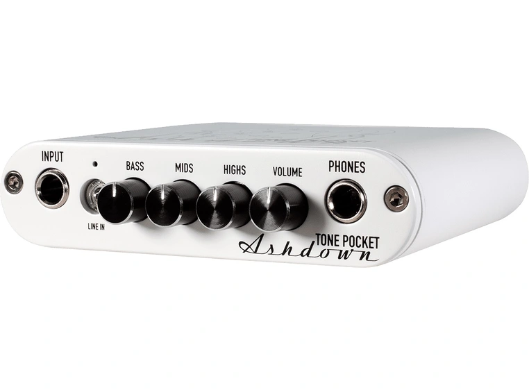 Ashdown Tone Pocket WH White headphone preamp/audio-interface 