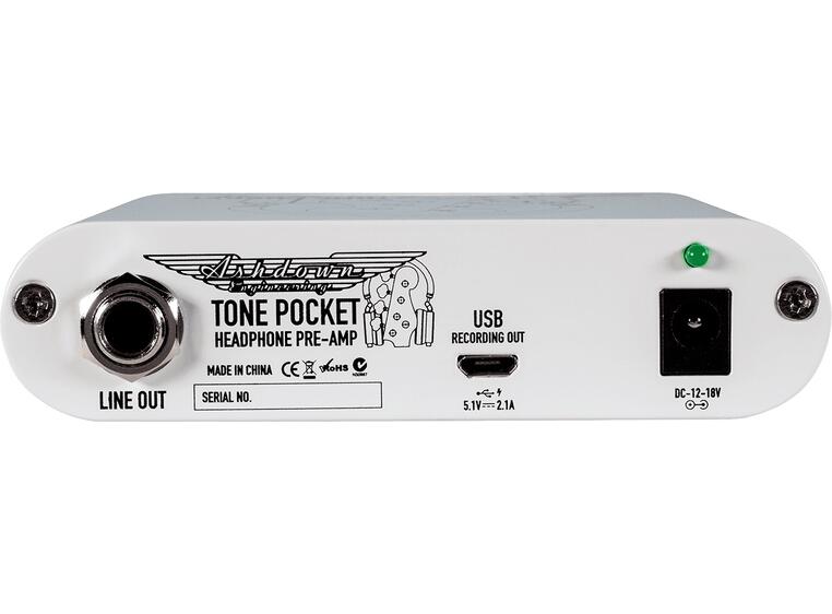 Ashdown Tone Pocket WH White headphone preamp/audio-interface