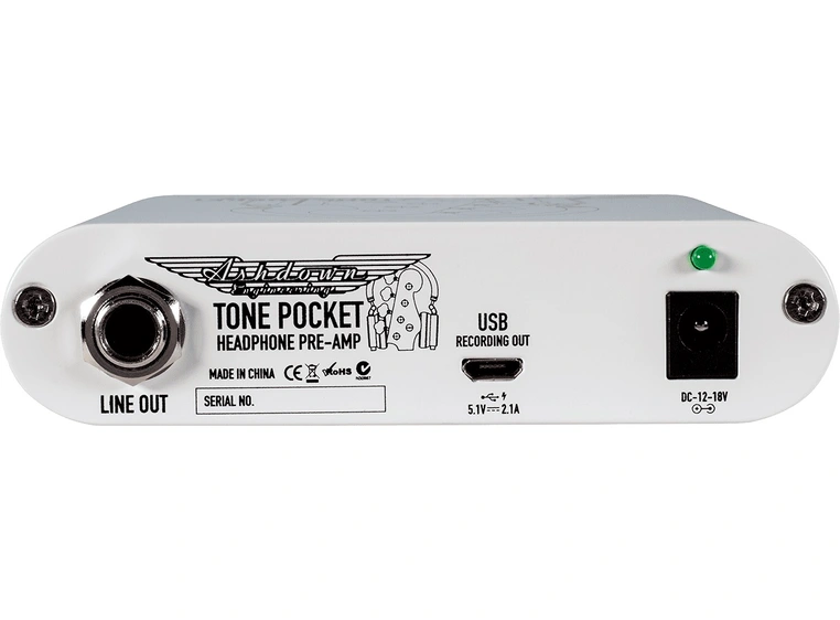 Ashdown Tone Pocket WH White headphone preamp/audio-interface 