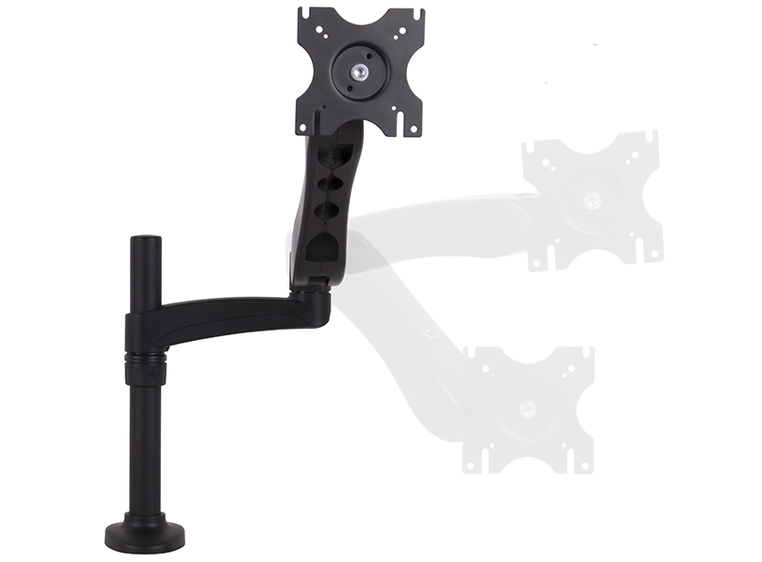 B-Tech BT7383/B Bordstativ for skjerm full movement, Black 