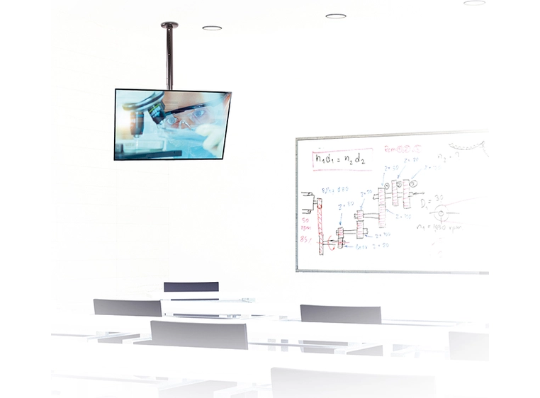 B-Tech BT7851/B Adjustable Drop Ceiling Mount For Ø50mm Poles 