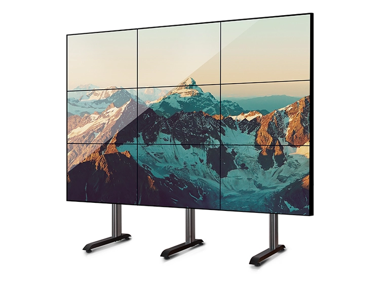 B-Tech BT8370-3x3/BB 3x3 Videowall Black/Black 